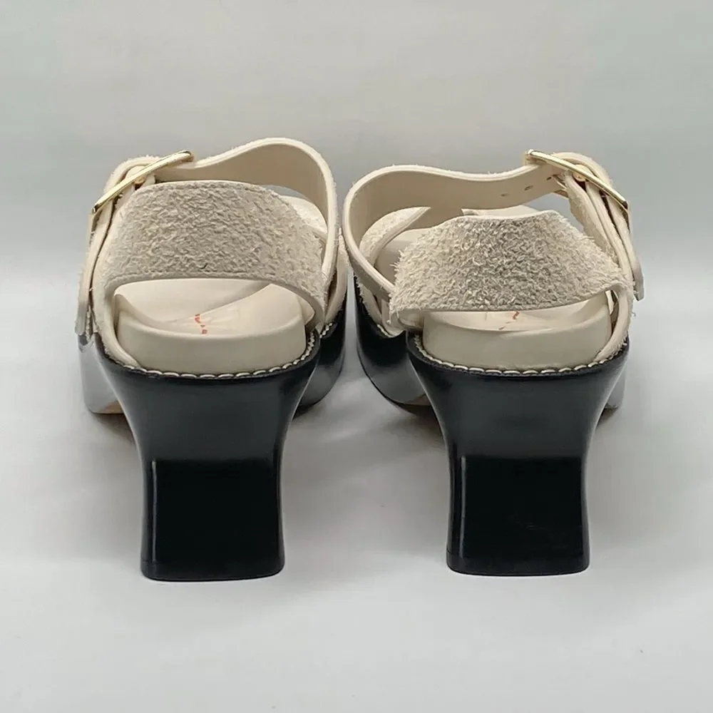 Loewe Ease heel suede sandal size 41 - Picture 8 of 15